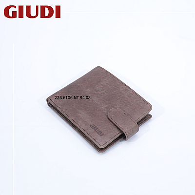 FW2022 GIUDI MEN LEATHER WALLET 22B 6106 NT 94 08	